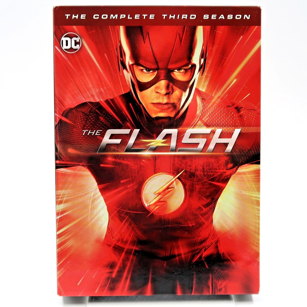 The Flash Complete Third Season DVD 2016 Grant Gustin DC TV Series Season 3